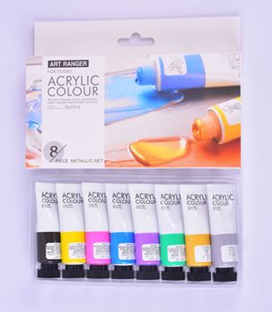 Art Rangers Acrylic Colour Pastel Set (8 x 22ml)